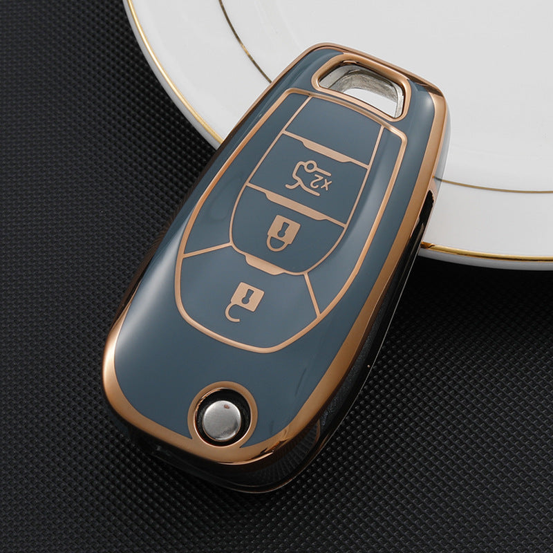 TPU Key Case Cover For Chevrolet/Chevy/GMC(Key No.H)