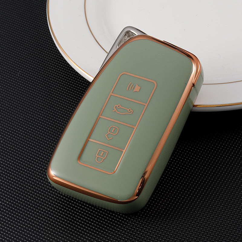 Soft TPU Key Case Cover For Lexus(Key No.B)