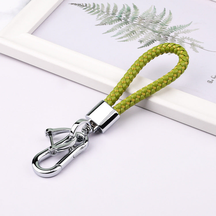 Leather Strap Metal Keychains for Car Key(Item No.: LK002)