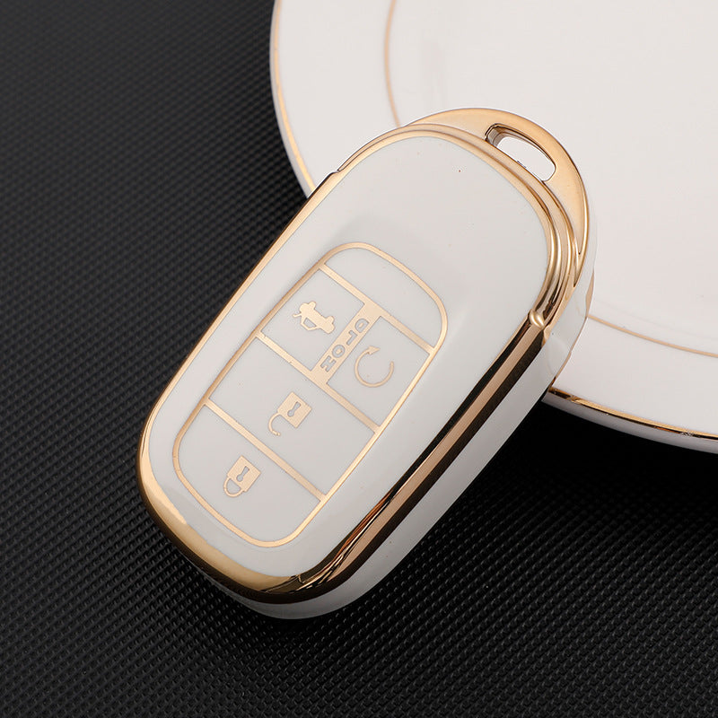 Soft TPU Key Case Cover For Honda(Key No.G4)