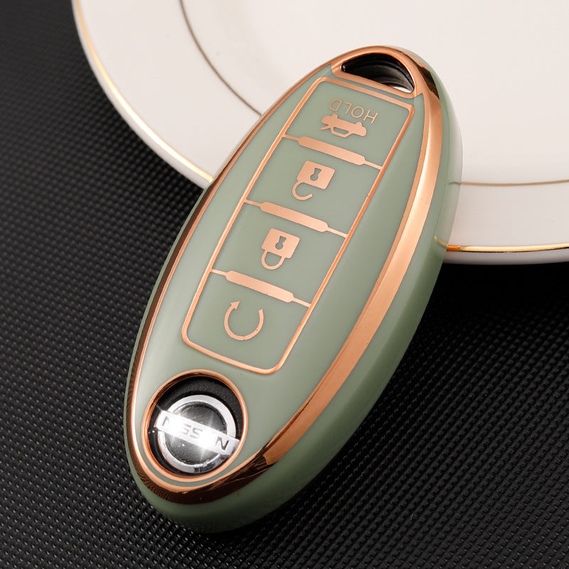 Soft TPU Key Case Cover For Nissan&Infiniti(Key No.D)