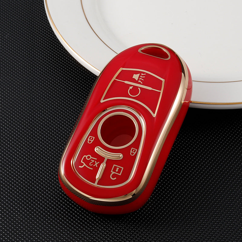 Soft TPU Key Case Cover For Buick(Key No.F)