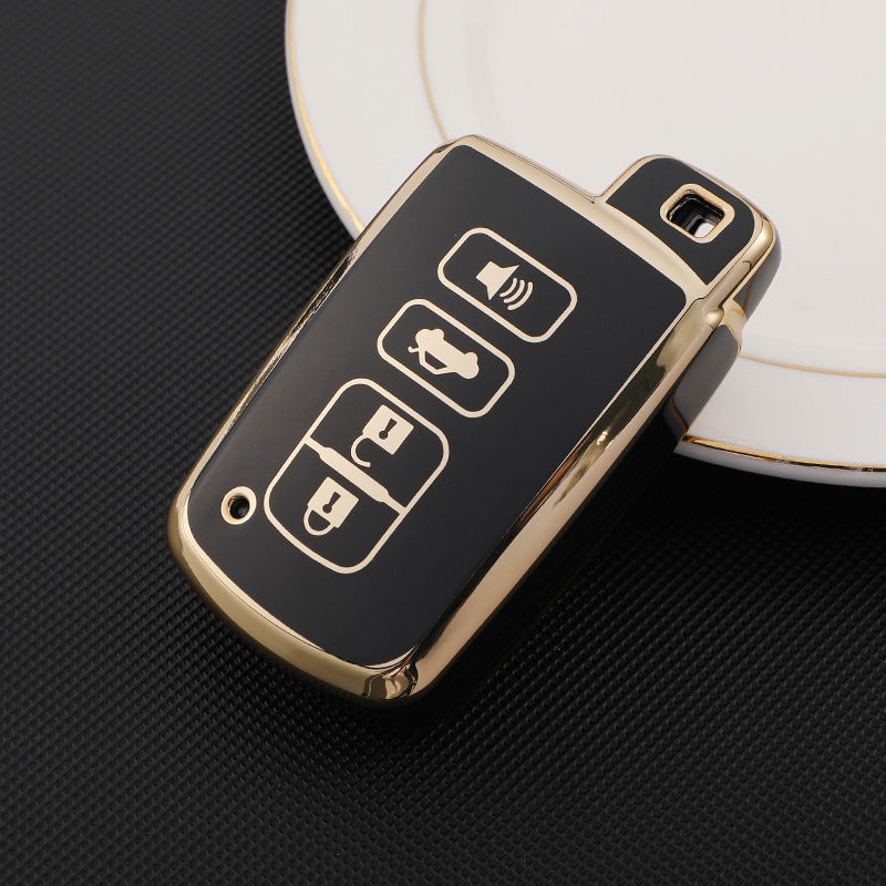 Soft TPU Key Case Cover For Toyota(Key No.C)