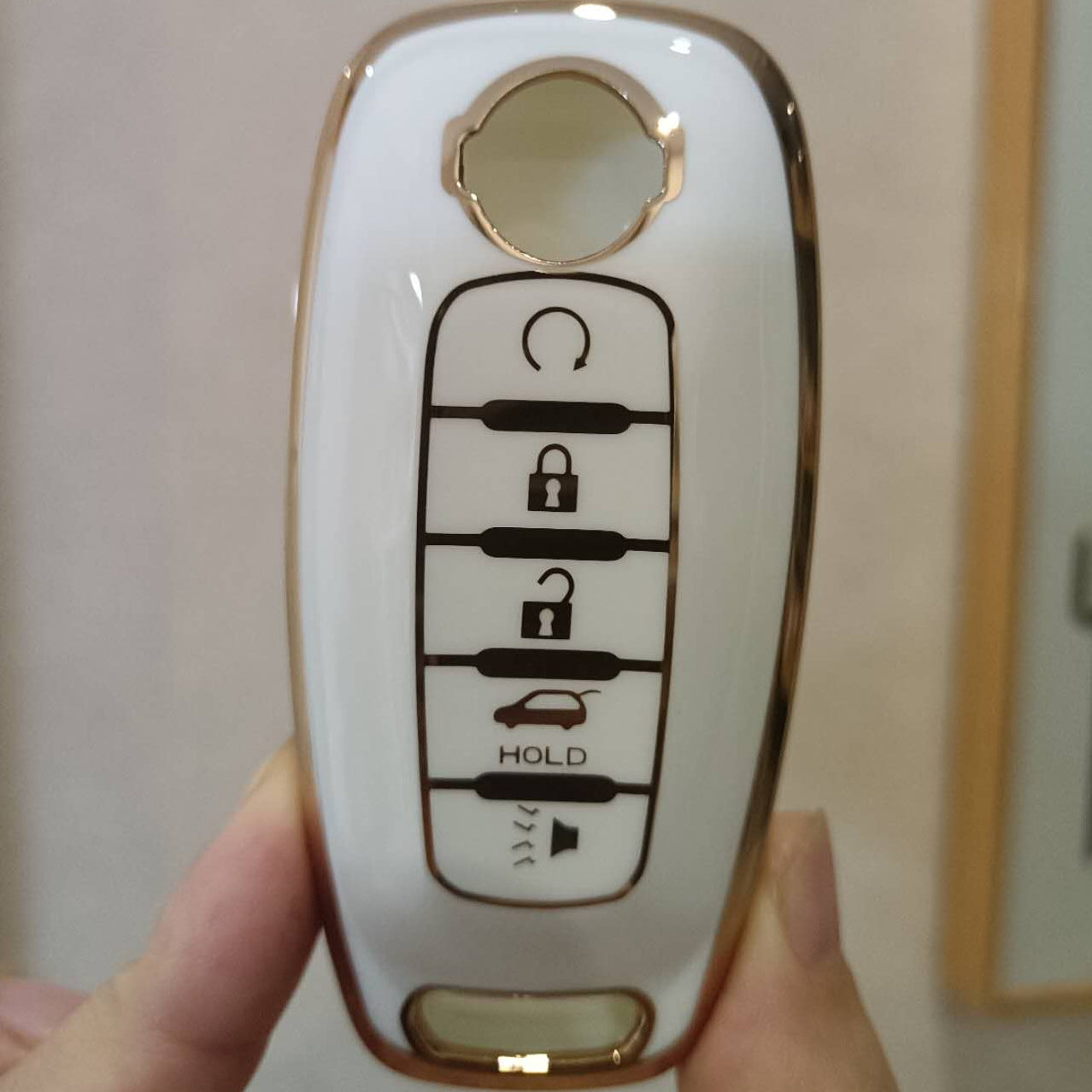 Soft TPU Key Case Cover For Nissan(Key No.R)