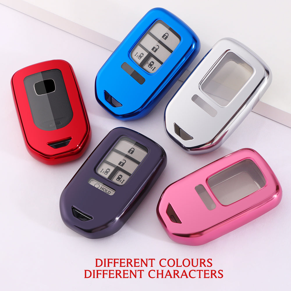 Soft TPU Key Case Cover For Honda(Key No.A)