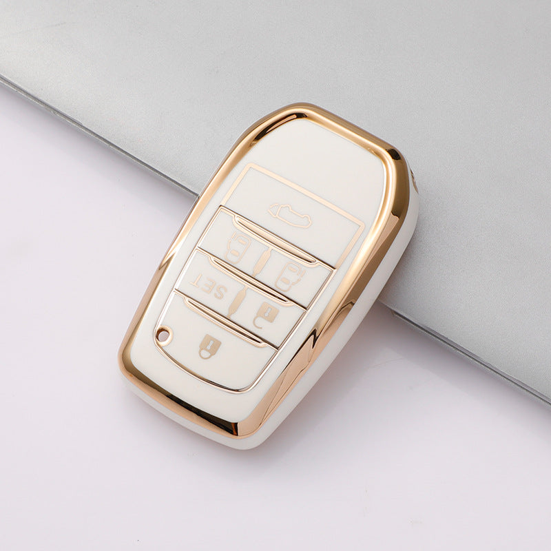 Soft TPU Key Case Cover For Toyota(Key No.A)