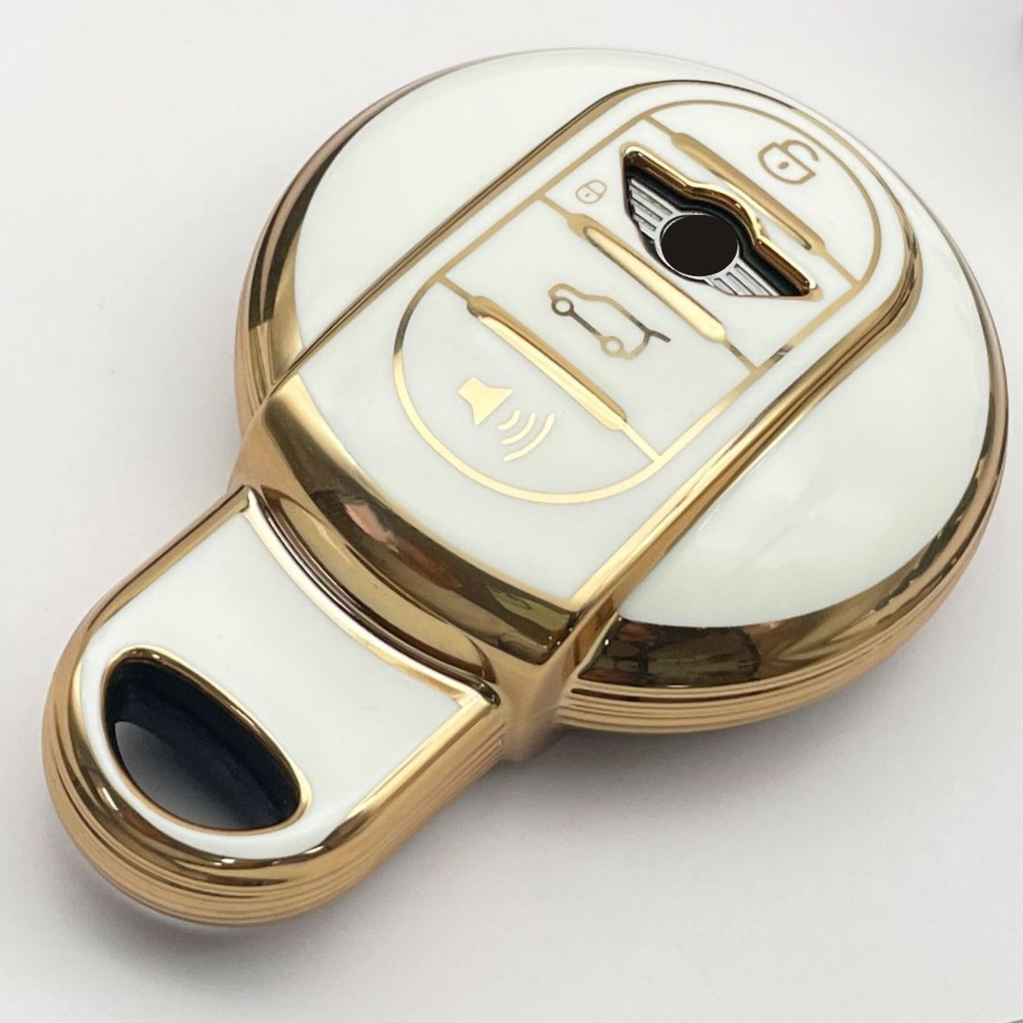 Soft TPU Key Case Cover For BMW Mini Copper(Key No.C)