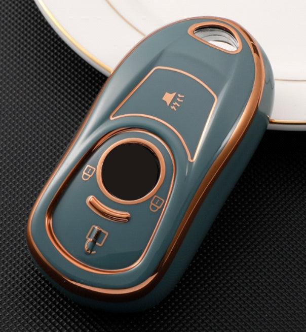 Soft TPU Key Case Cover For Buick(Key No.D)