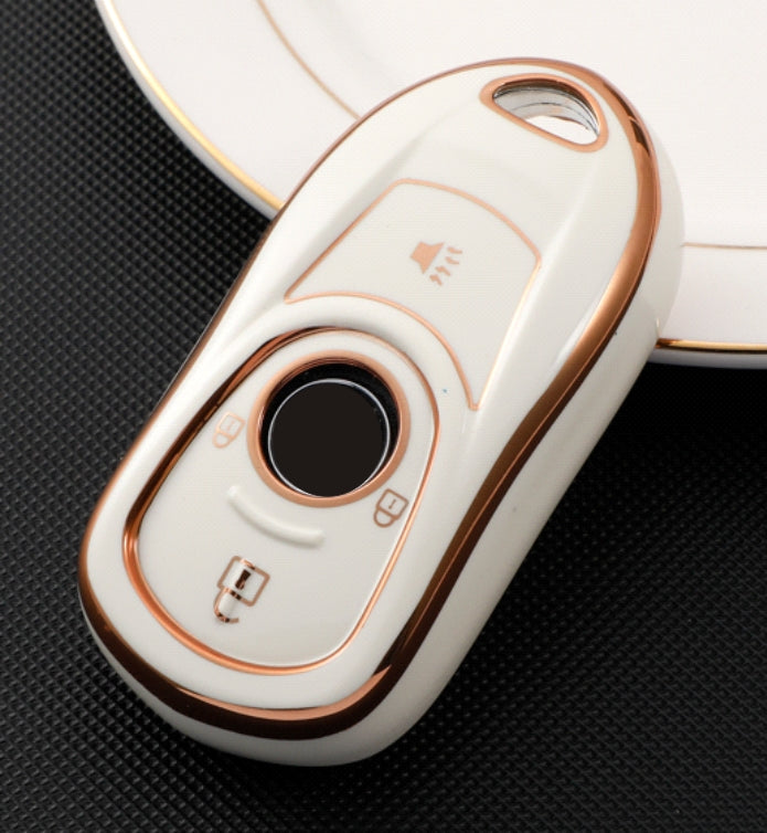 Soft TPU Key Case Cover For Buick(Key No.D)