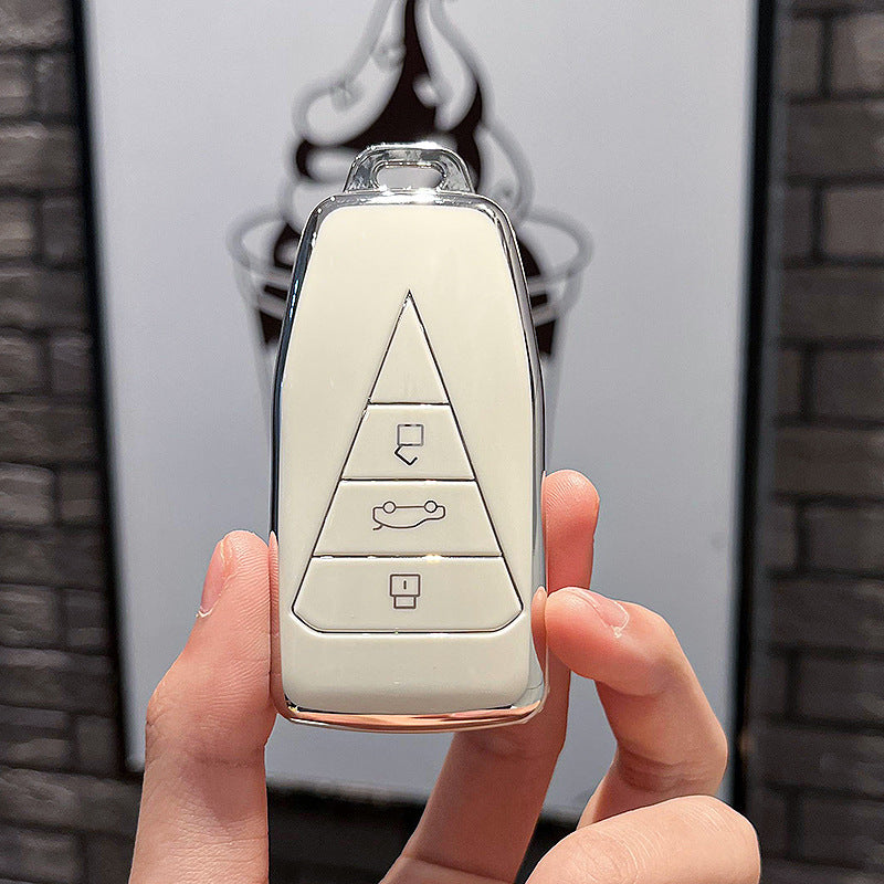 Soft TPU Key Case Cover For Nissan(Key No.J)