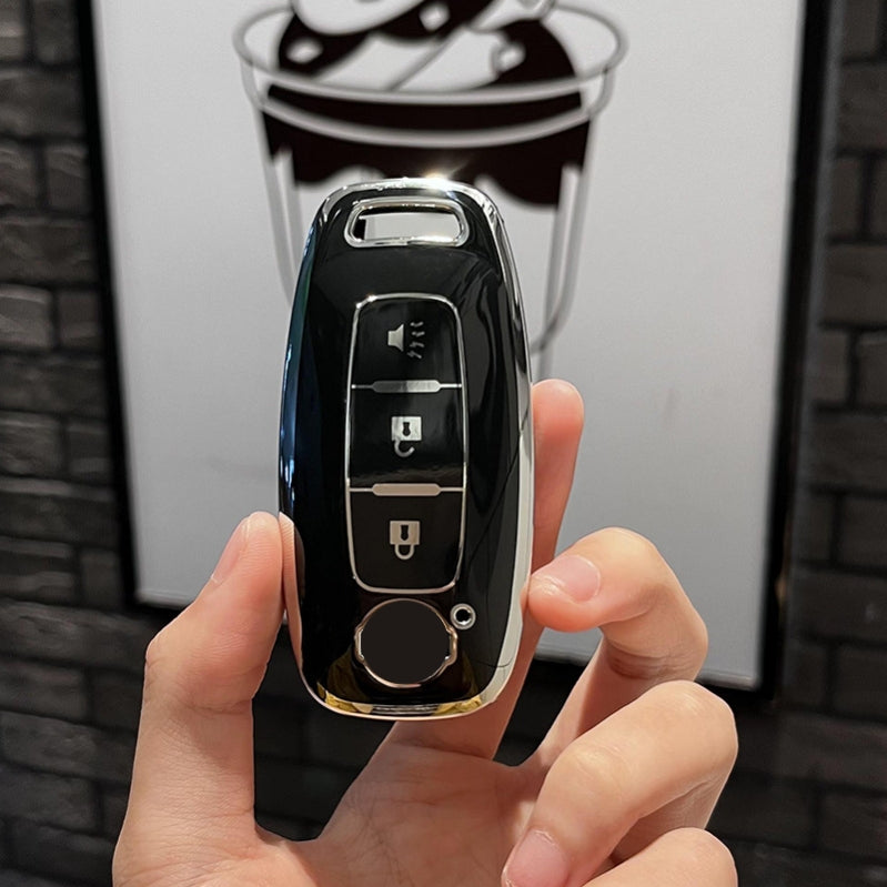 Soft TPU Key Case Cover For Nissan(Key No.P)