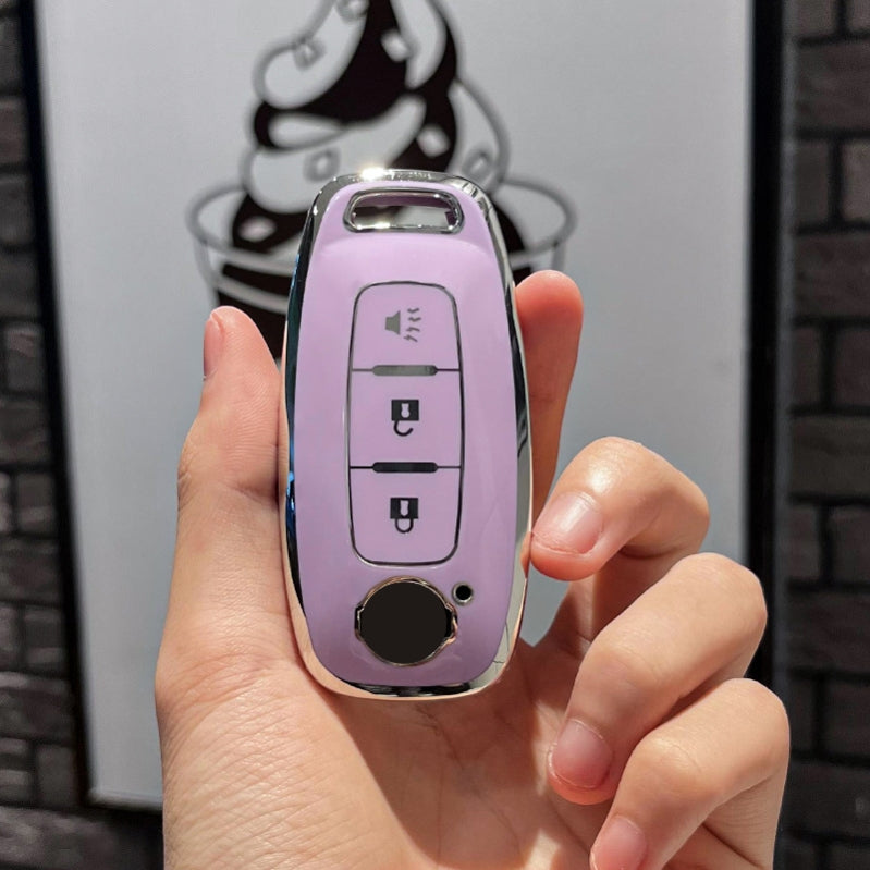 Soft TPU Key Case Cover For Nissan(Key No.P)