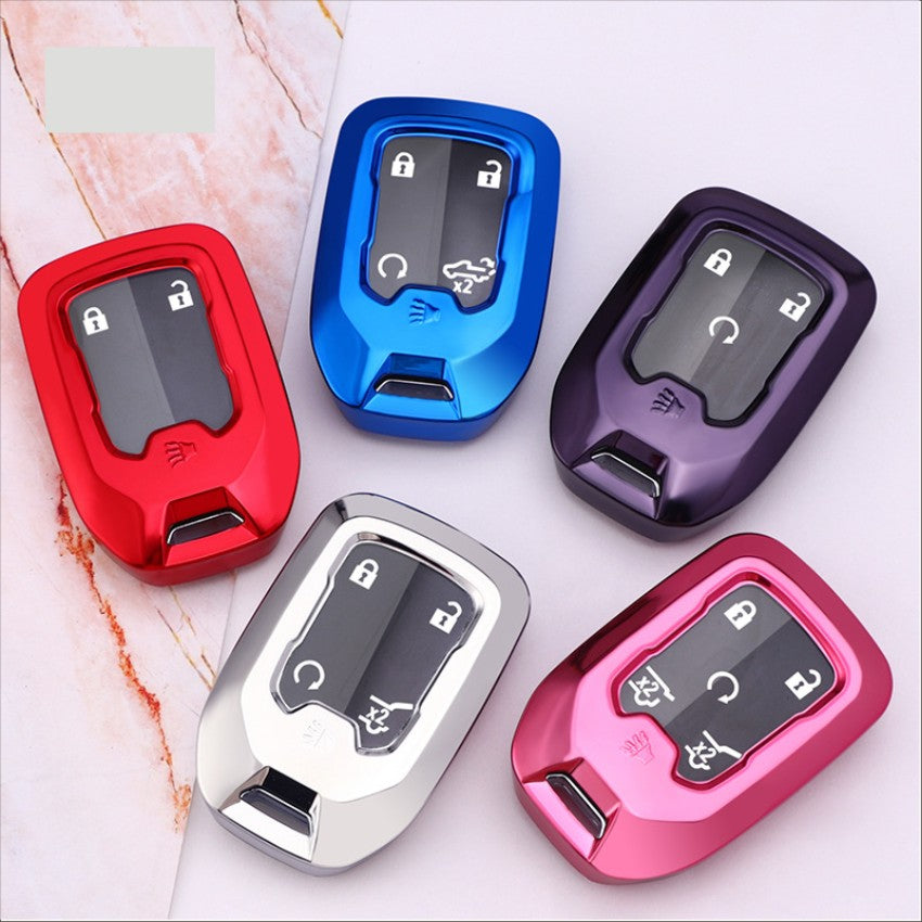 Soft TPU Key Case Cover For Chevrolet/Chevy/GMC(Key No.L-Fit L4/L5)