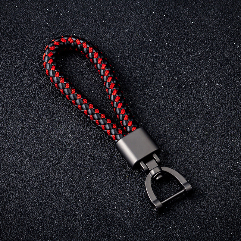 Leather Strap Metal Keychains for Car Key(Item No.: LK007)
