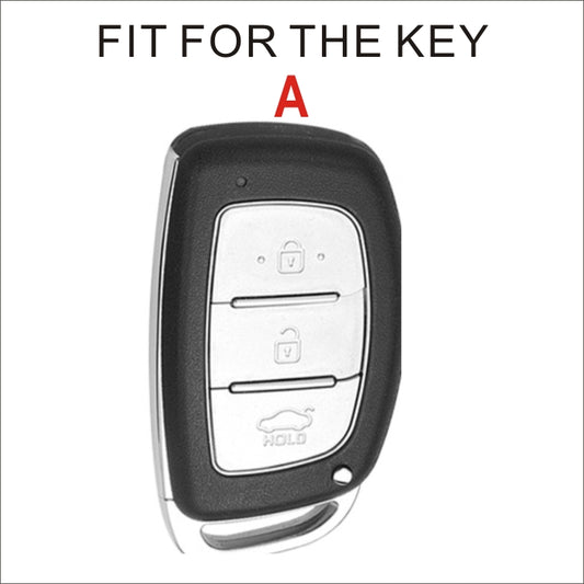 Soft TPU Key Case Cover For Hyundai(Key No.A)