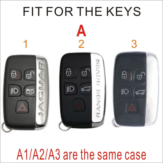 Soft TPU Key Case Cover For LandRover/Jaguar/RangRover(Key No.A)