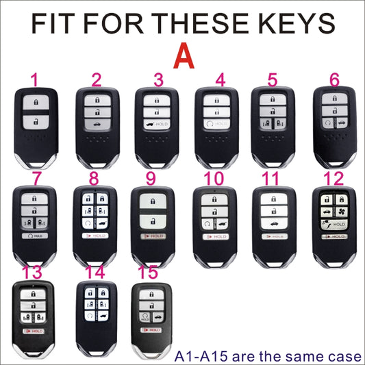 Soft TPU Key Case Cover For Honda(Key No.A)