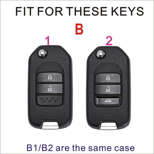 Soft TPU Key Case Cover For Honda(Key No.B)