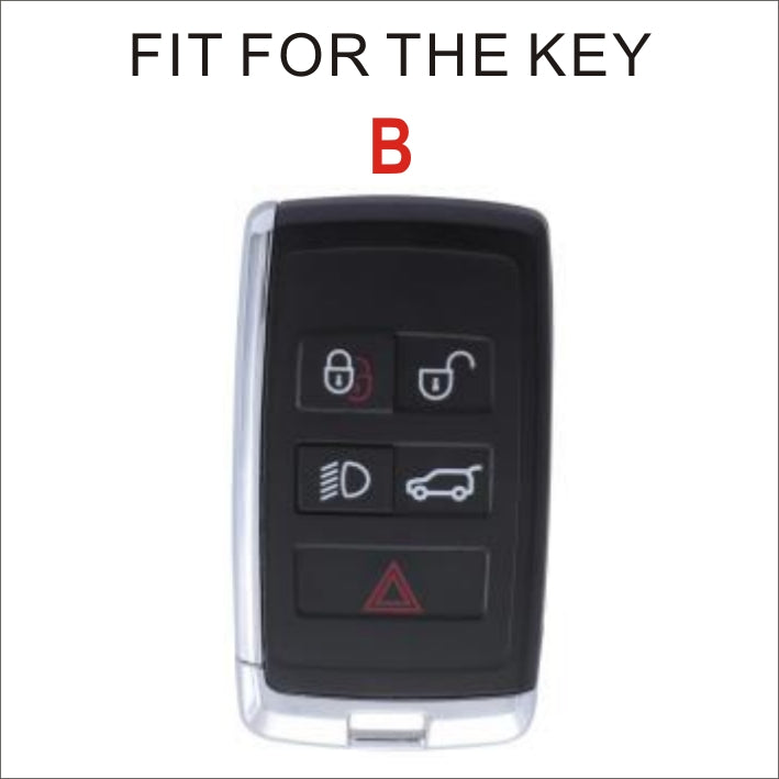 Soft TPU Key Case Cover For LandRover/Jaguar/RangRover(Key No.B)
