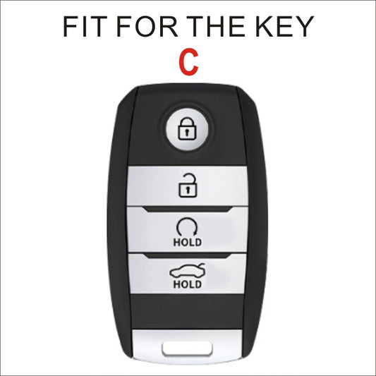 Soft TPU Key Case Cover For Kia(Key No.C)