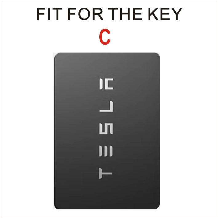 Soft TPU Key Case Cover For Tesla(Key No.C)