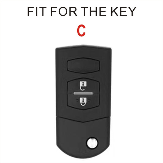 Soft TPU Key Case Cover For Mazda(Key No.C)