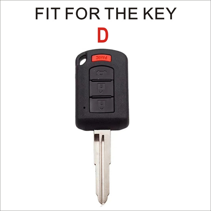 Soft TPU Key Case Cover For Mitsubishi(Key No.D)