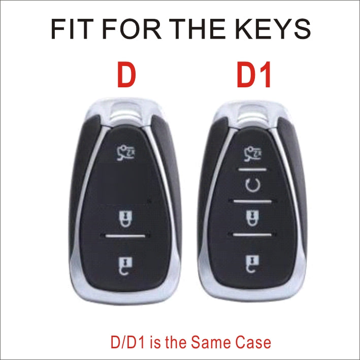 Soft TPU Key Case Cover For Chevrolet/Chevy/GMC(Key No.D)