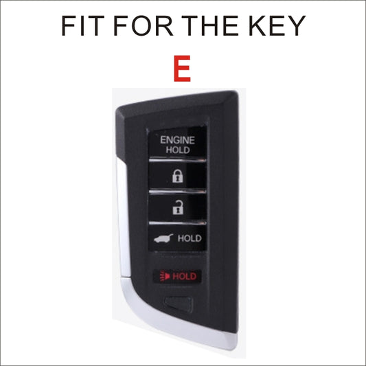 Soft TPU Key Case Cover For Acura(Key No.E)
