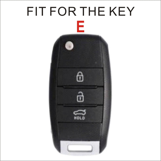 Soft TPU Key Case Cover For Kia(Key No.E)