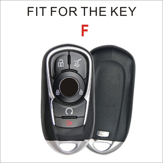 Soft TPU Key Case Cover For Buick(Key No.F)