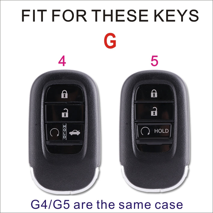 Soft TPU Key Case Cover For Honda(Key No.G4)