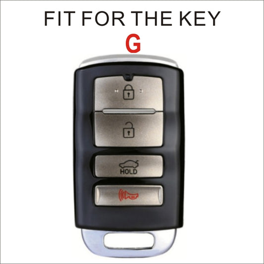 Soft TPU Key Case Cover For Kia(Key No.G)