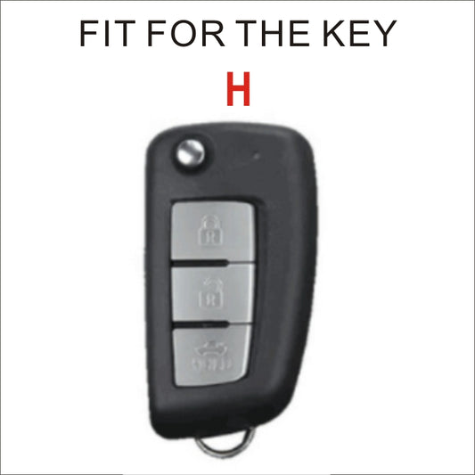 Soft TPU Key Case Cover For Nissan(Key No.H)
