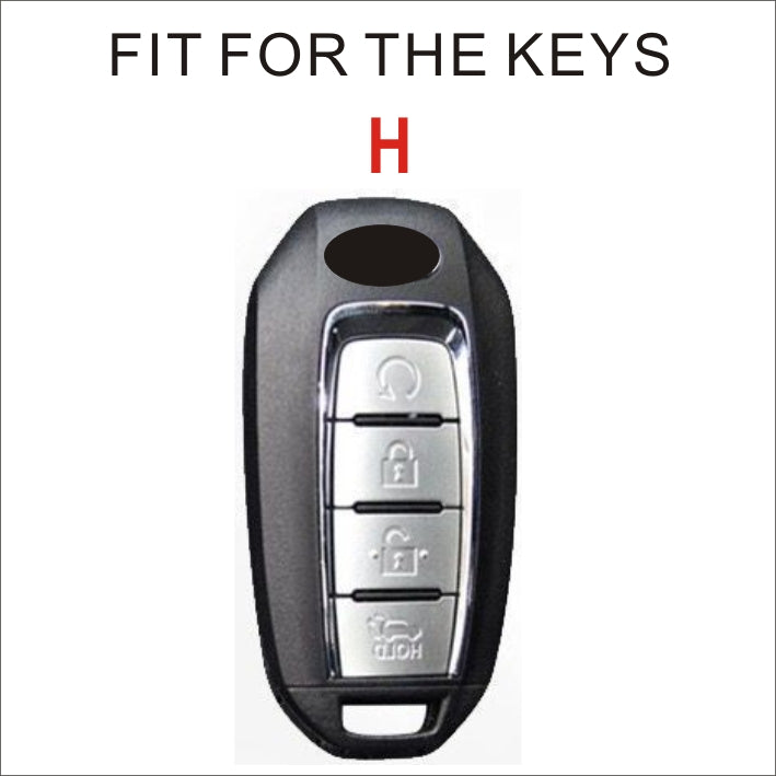 Soft TPU Key Case Cover For Infiniti(Key No.H)
