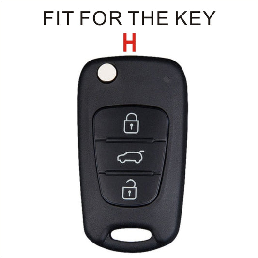 Soft TPU Key Case Cover For Kia&Hyundai(Key No.H)