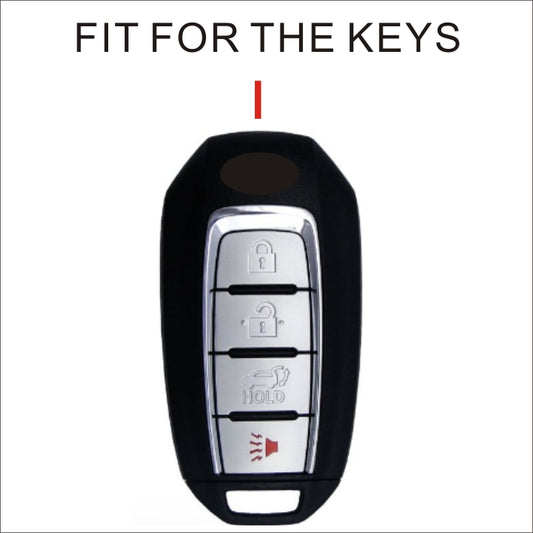 Soft TPU Key Case Cover For Infiniti(Key No.I)