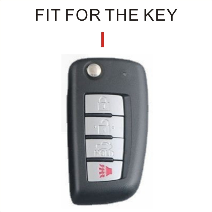 Soft TPU Key Case Cover For Nissan(Key No.I)