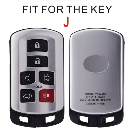 Soft TPU Key Case Cover For Toyota(Key No.J)