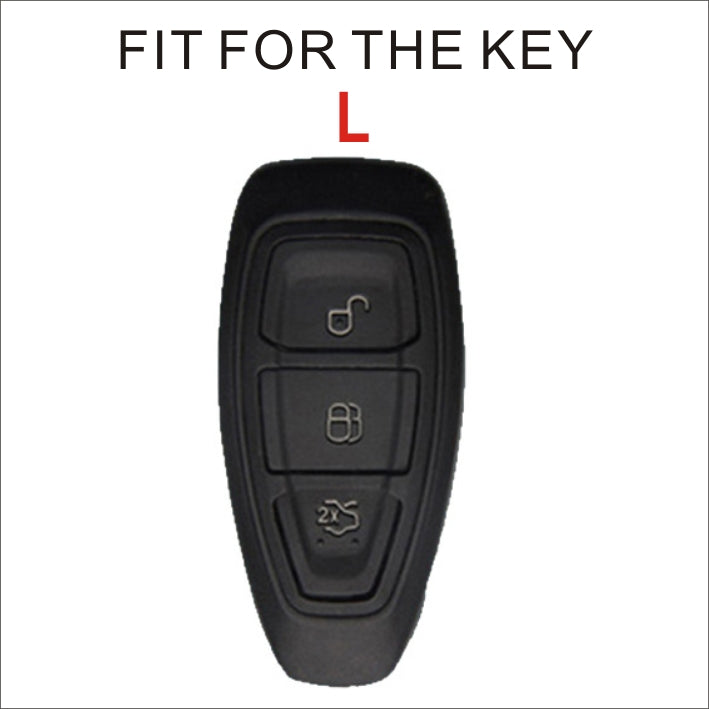 Soft TPU Key Case Cover For Ford(Key No.L)