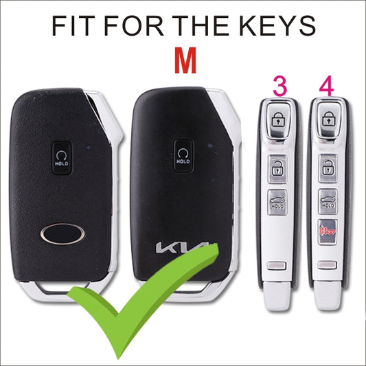 Soft TPU Key Case Cover For Kia(Key No.M)