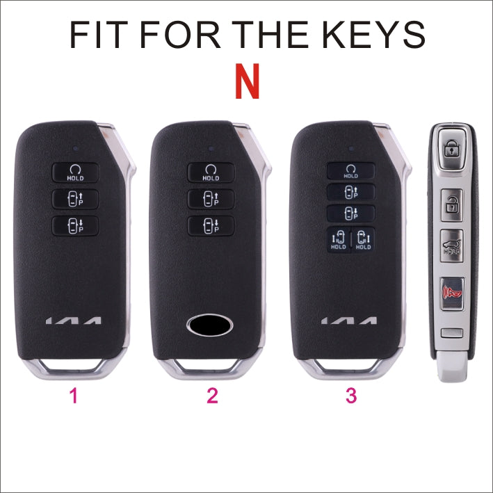 Soft TPU Key Case Cover For Kia(Key No.N)
