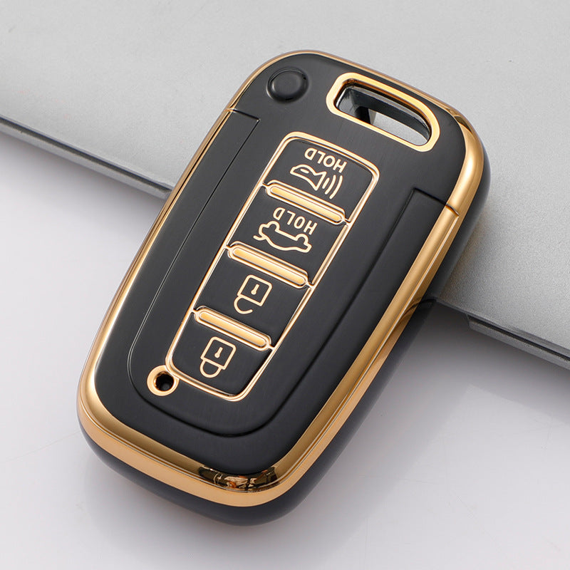 Soft TPU Key Case Cover For Kia&Hyundai(Key No.L)