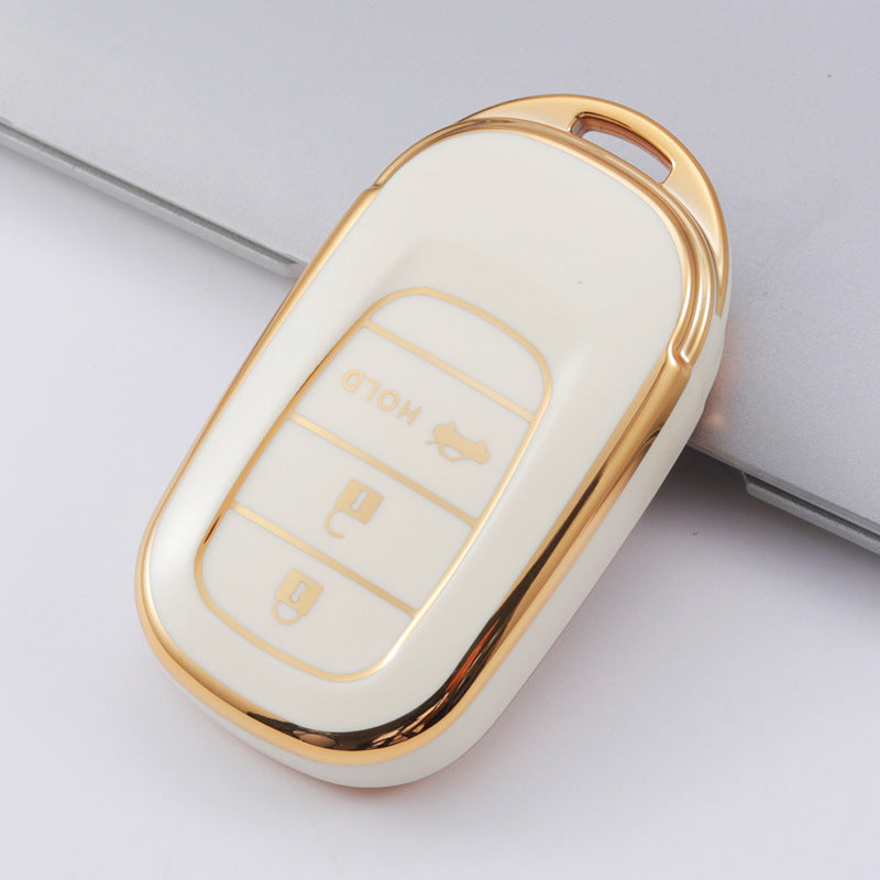 Soft TPU Key Case Cover For Honda(Key No.G2)