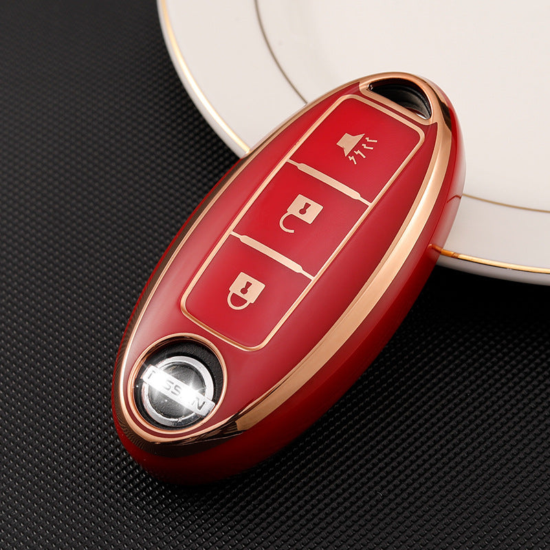 Soft TPU Key Case Cover For Nissan&Infiniti(Key No.B)
