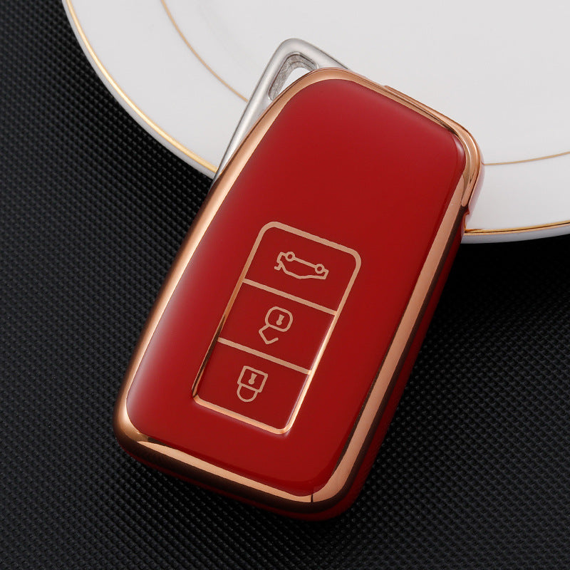 Soft TPU Key Case Cover For Lexus(Key No.A)