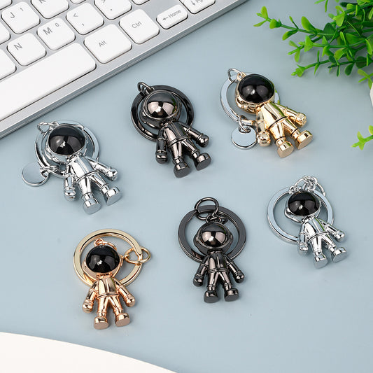 Cute Metal Space Man Keychains(Item No.:CK001)