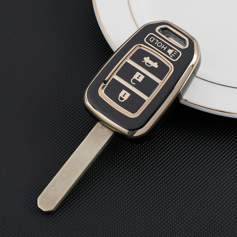 Soft TPU Key Case Cover For Honda(Key No.E)