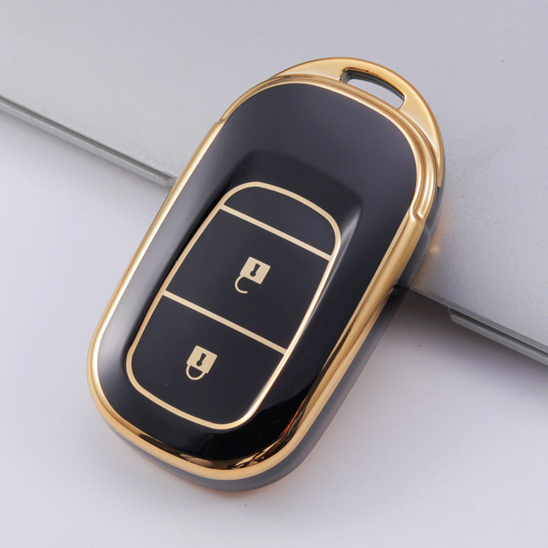 Soft TPU Key Case Cover For Honda(Key No.G1)