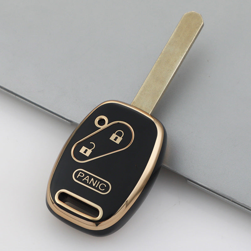 Soft TPU Key Case Cover For Honda(Key No.F)